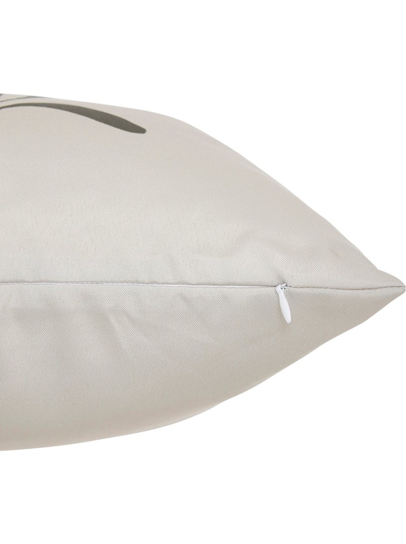 Kussenhoes voor buiten, olijfgroen Beige - Kiabi