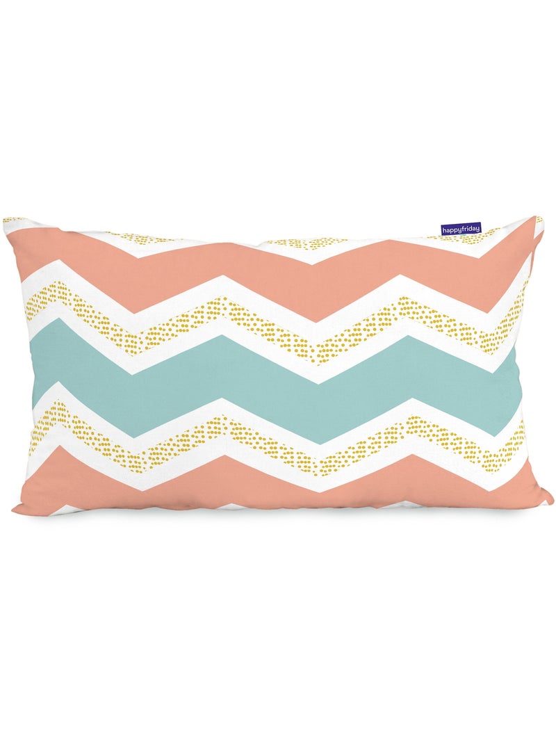 Kussenhoes Woodland "Happyfriday" Multicolor - Kiabi
