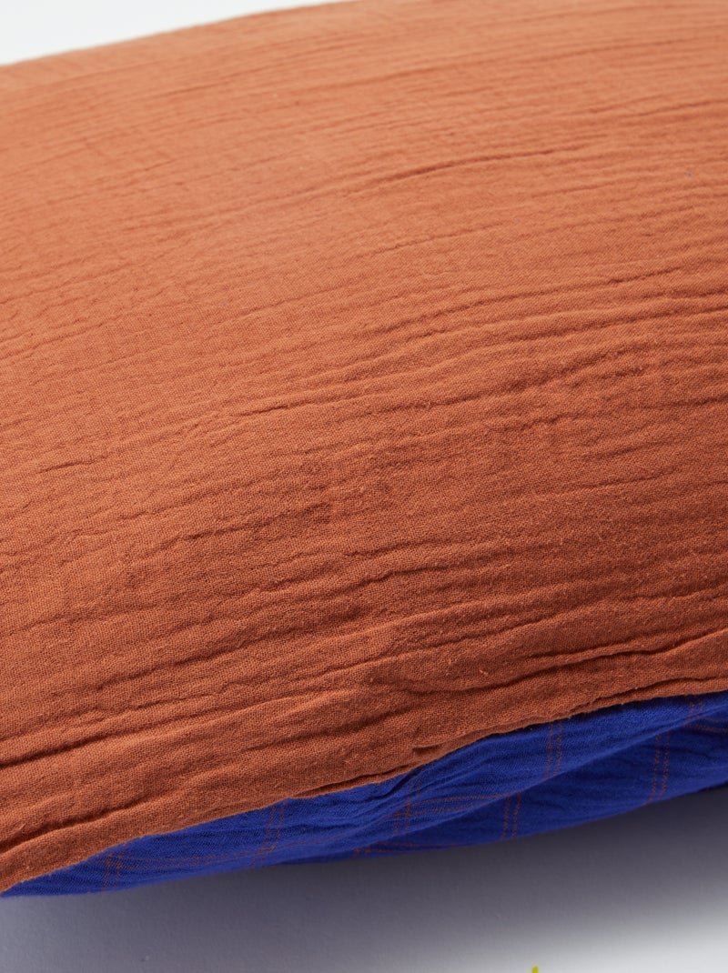 Kussensloop (50 x 70 cm) - Kiabi Home BLAUW - Kiabi