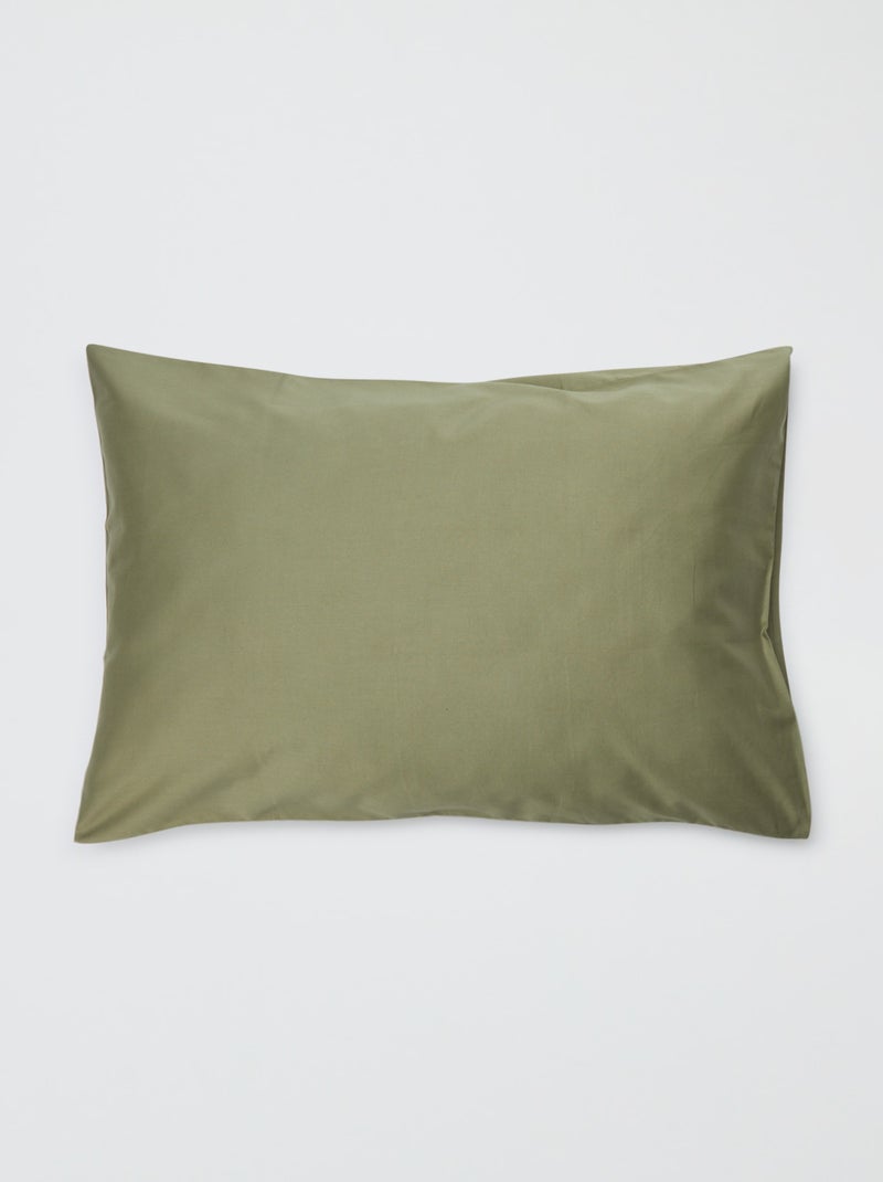 Kussensloop 50 x 70 cm - Kiabi Home groen - Kiabi