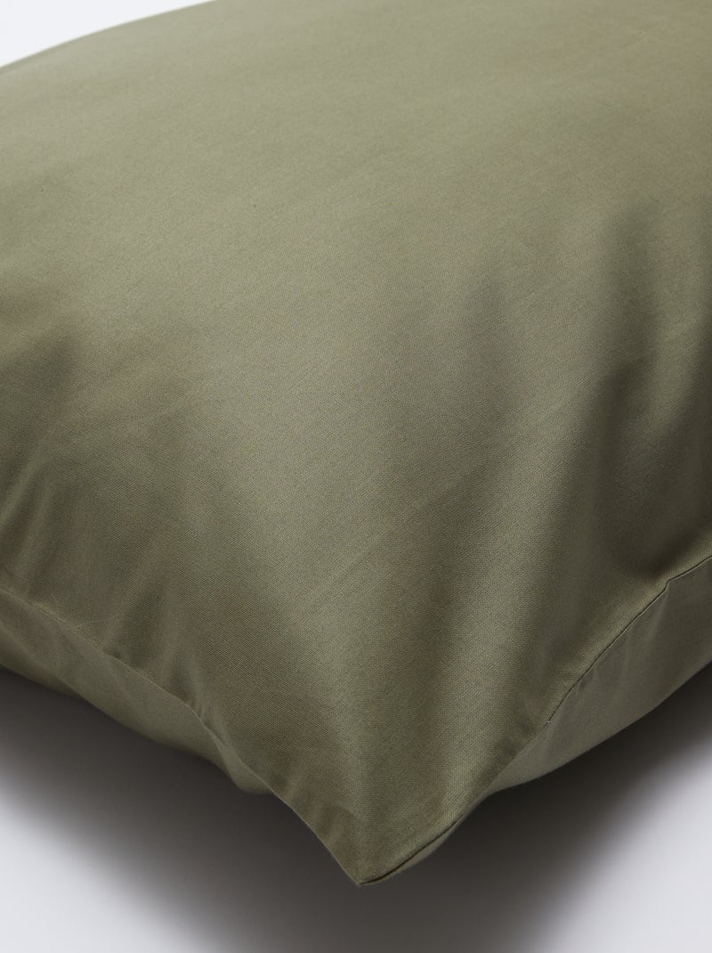 Kussensloop 50 x 70 cm - Kiabi Home groen - Kiabi