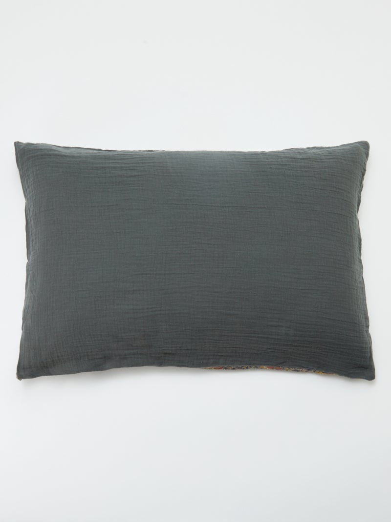 Kussensloop (50 x 70 cm) - Kiabi Home ZWART - Kiabi