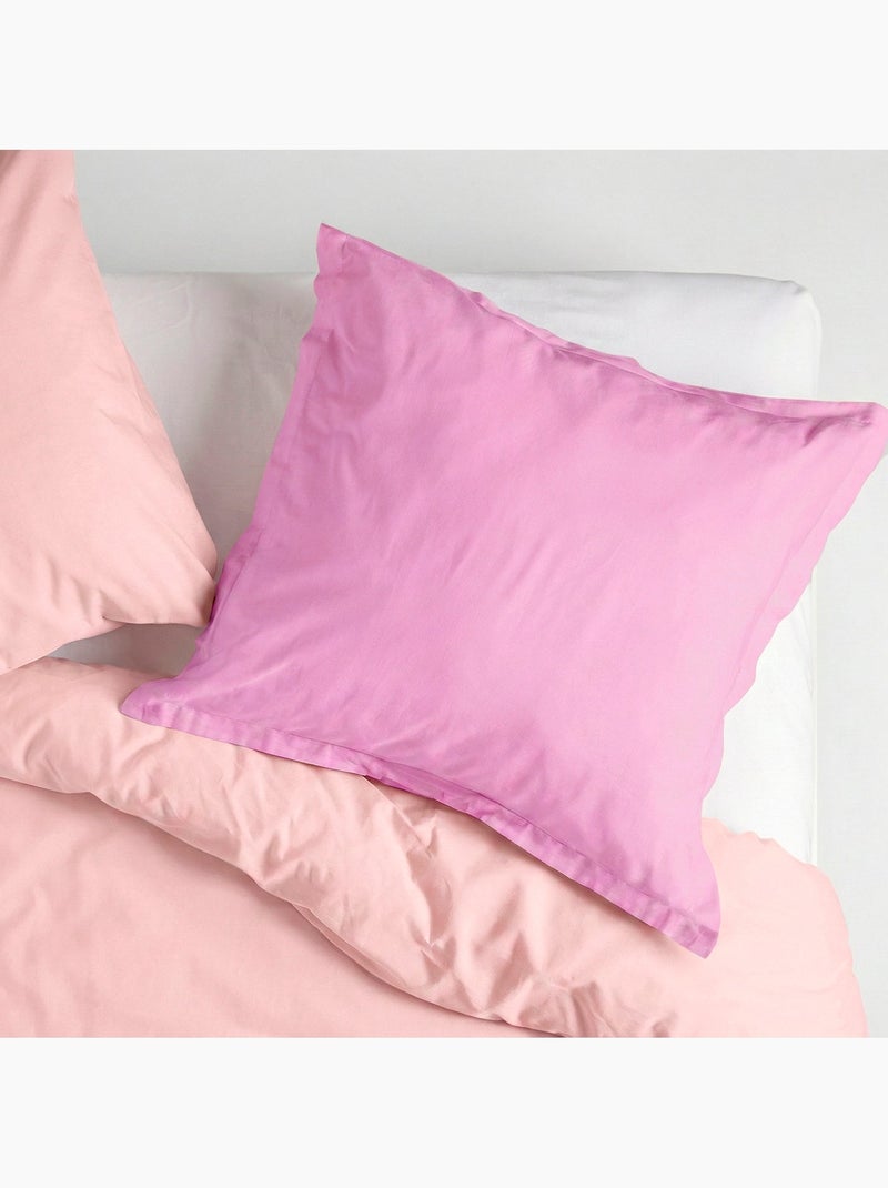 Kussensloop Basic "Happyfriday" Roze - Kiabi