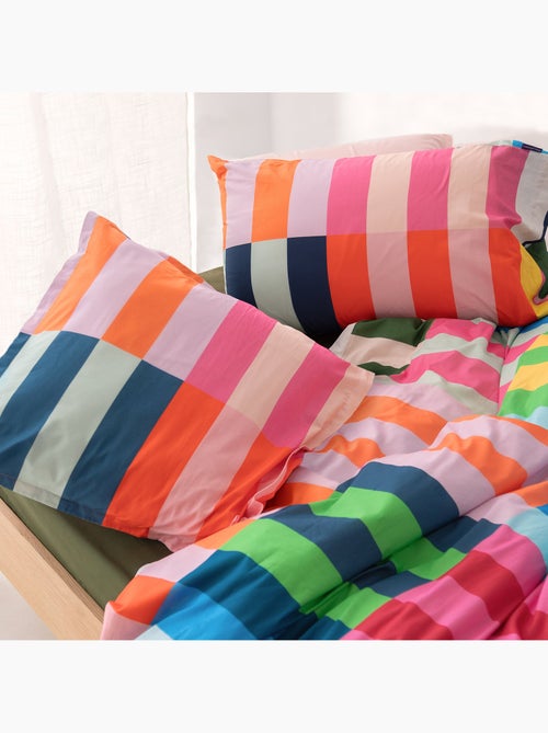 Kussensloop Color pop "Happyfriday" - Kiabi Kussensloop Color pop "Happyfriday" - Kiabi