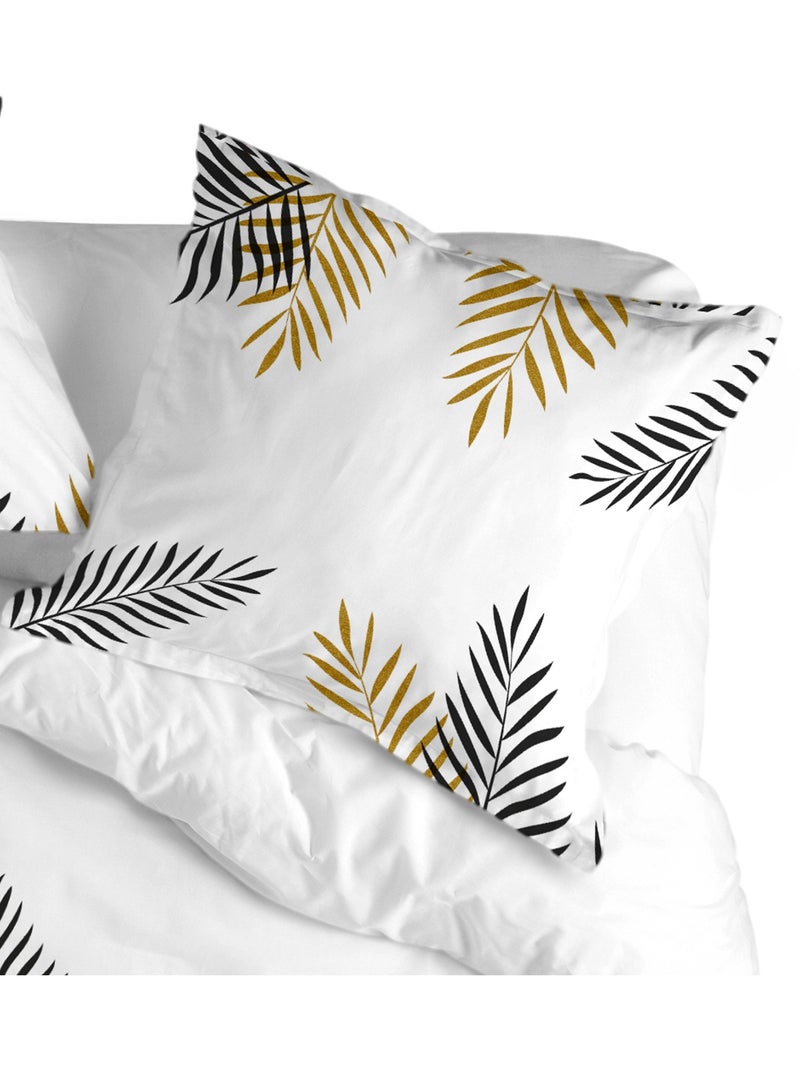 Kussensloop Foliage "Happyfriday" Multicolor - Kiabi
