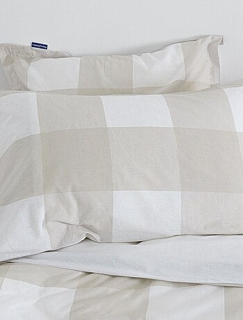 Kussensloop Gingham "Happyfriday