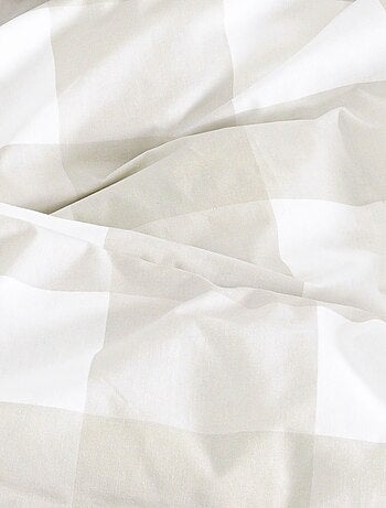 Kussensloop Gingham "Happyfriday