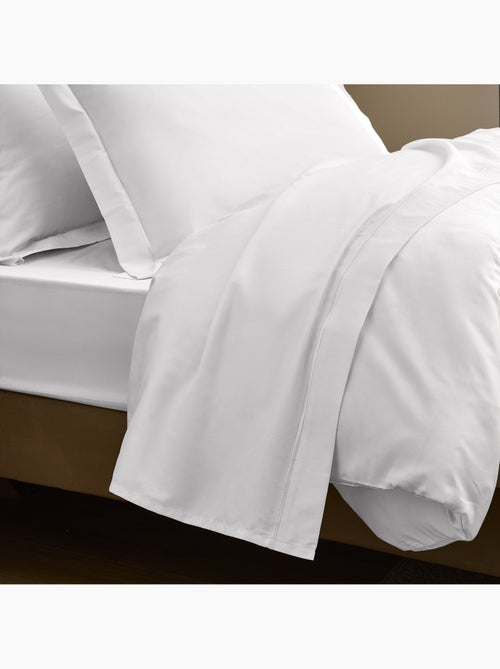 Kussensloop – katoensatijn 120 draden/cm² – hoogwaardige hotelkwaliteit - Kiabi