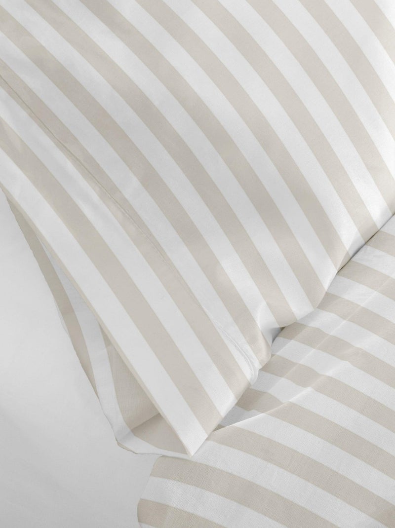 Kussensloop Layering "Happyfriday" Beige - Kiabi