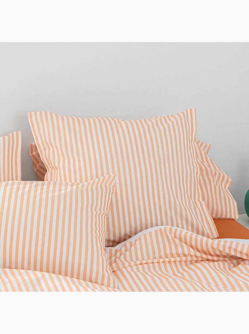 Kussensloop Layering "Happyfriday" Perzik - Kiabi