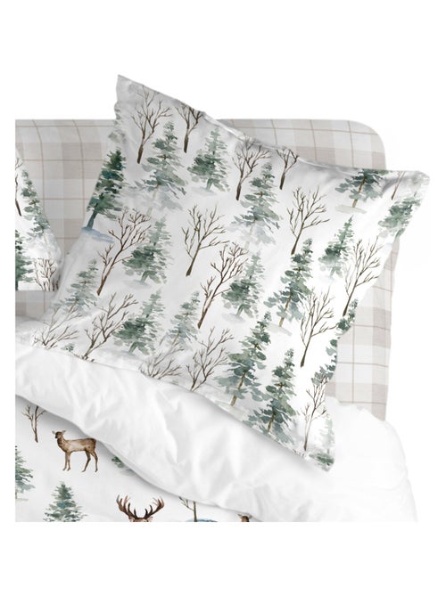 Kussensloop Mystical winter "Happyfriday" - Kiabi