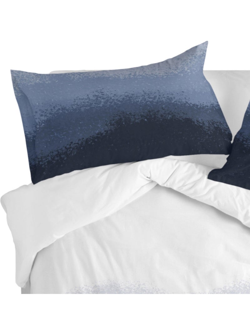 Kussensloop Nightfall "Happyfriday" Marineblauw - Kiabi