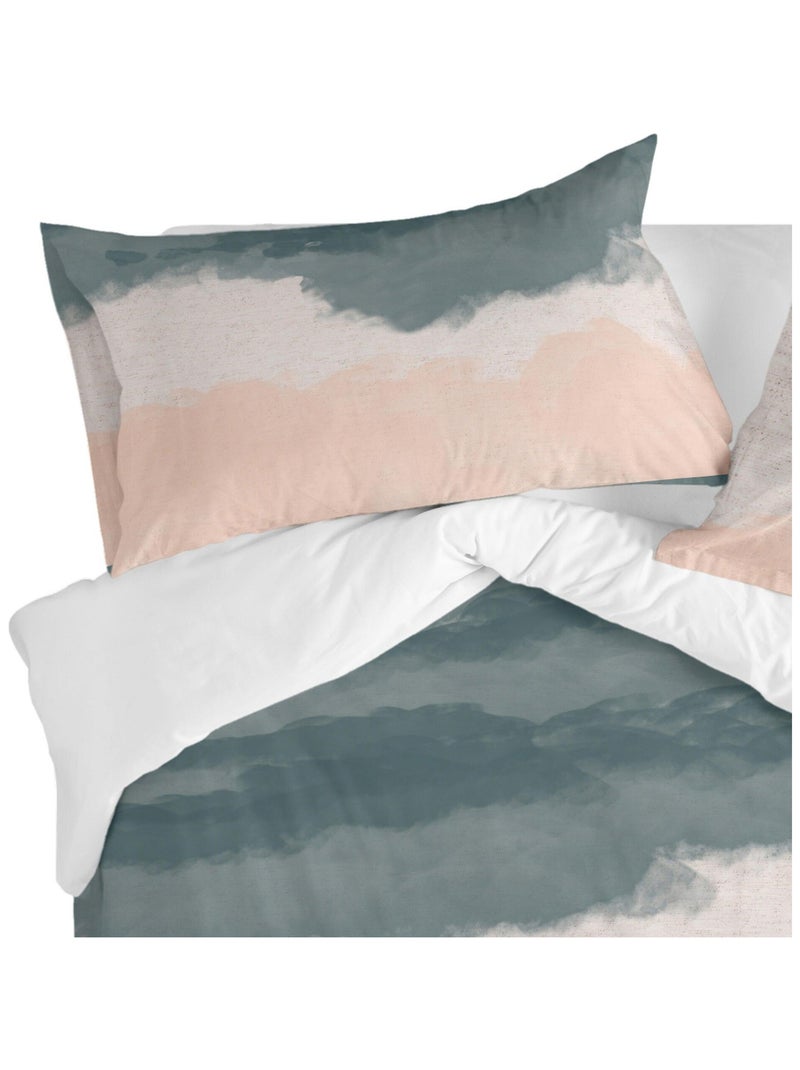 Kussensloop Seaside "Happyfriday" Multicolor - Kiabi