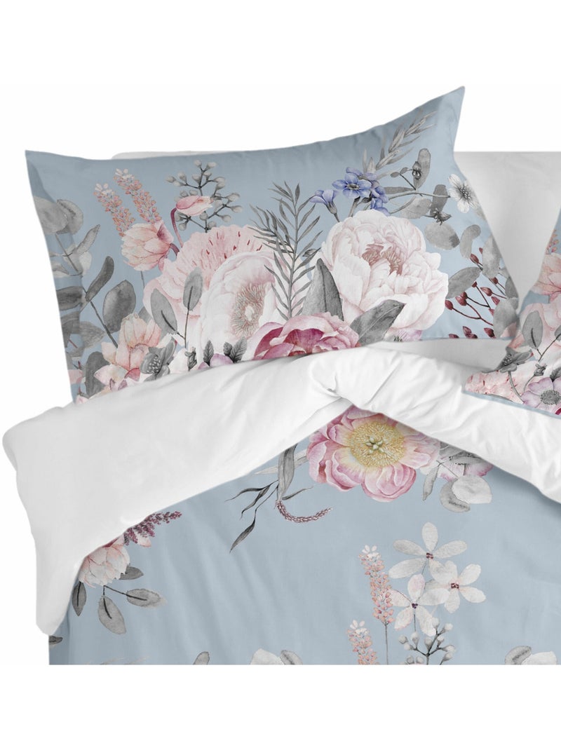 Kussensloop Soft bouquet "Happyfriday" Multicolor - Kiabi