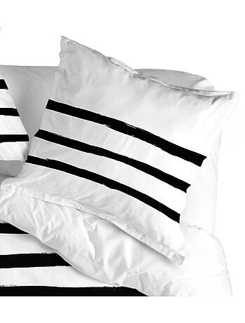 Kussensloop stripes "happyfriday
