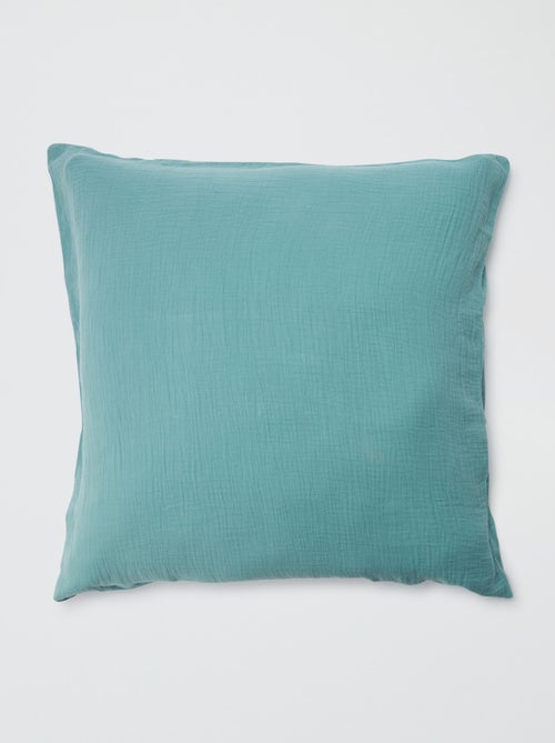 Kussensloop van katoengaas 50 x 70 of 63 x 63 cm - Kiabi Home - Kiabi
