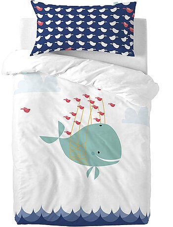 Kussensloop Whale "Happyfriday
