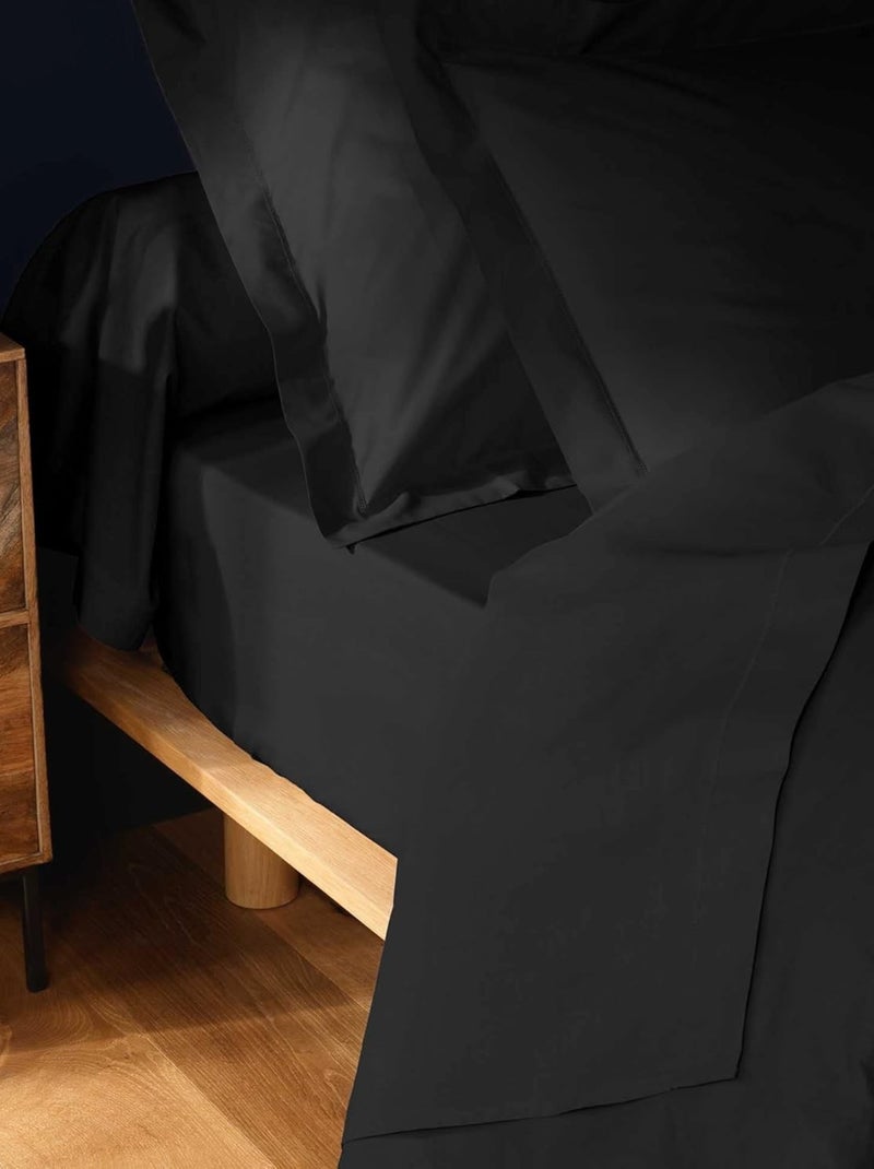 Kussenslopen voor langwerpige kussens van katoen noa promo linge Zwart - Kiabi