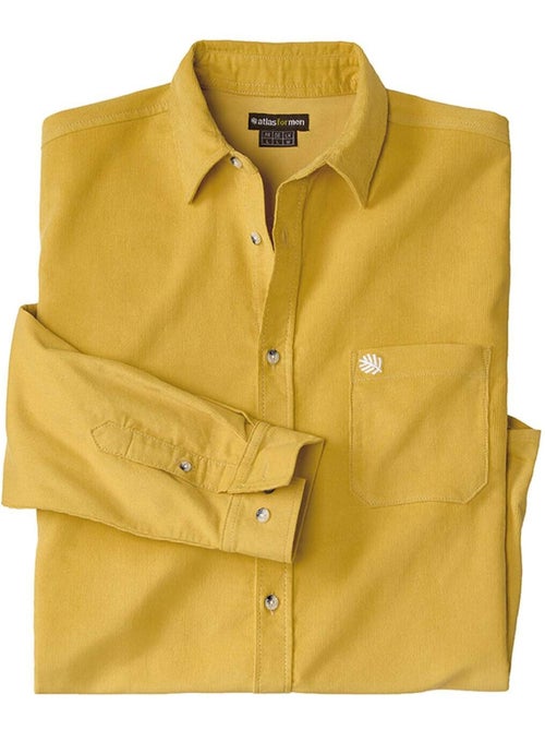 La chemise en velours - atlas for men - Kiabi La chemise en velours - atlas for men - Kiabi
