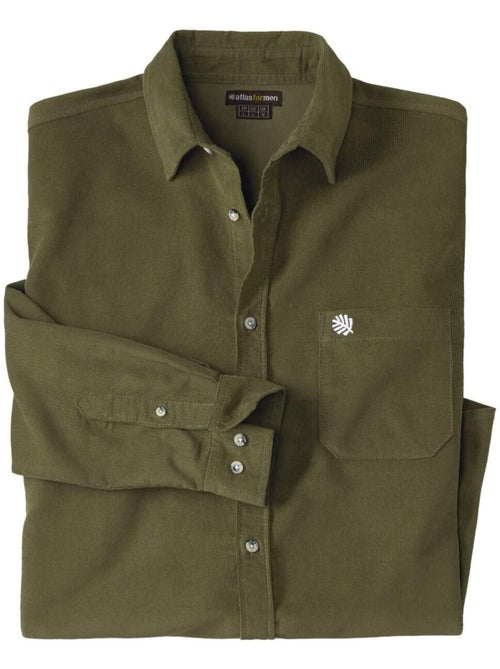La chemise en velours  - atlas for men - Kiabi