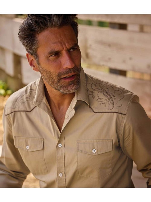 La chemise esprit western - atlas for men - Kiabi La chemise esprit western - atlas for men - Kiabi