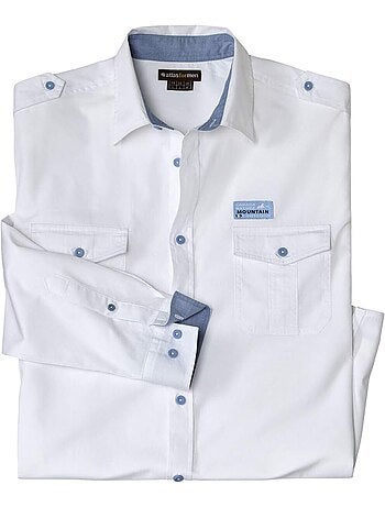 La chemise pilote - atlas for men