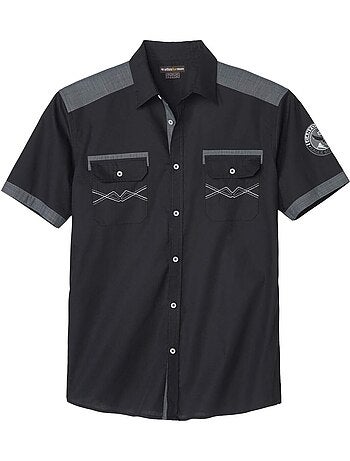 La chemise popeline fantaisie - atlas for men