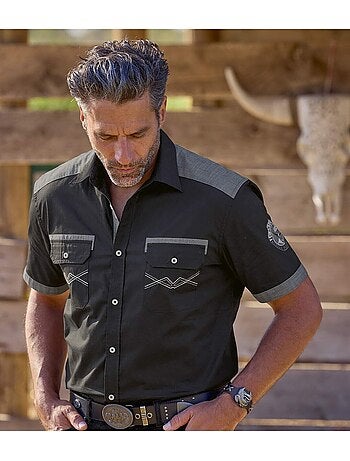 La chemise popeline fantaisie - atlas for men
