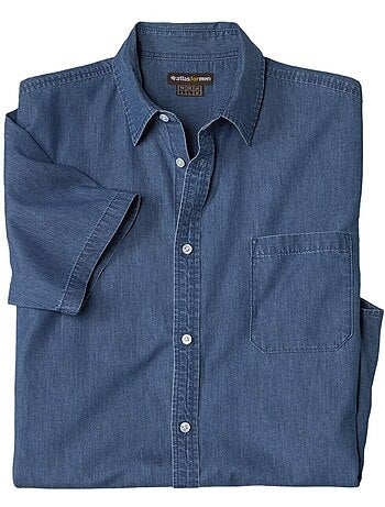 La Chemisette en Denim Atlas® - ATLAS FOR MEN