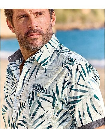 La Chemisette Tropic Palm - ATLAS FOR MEN