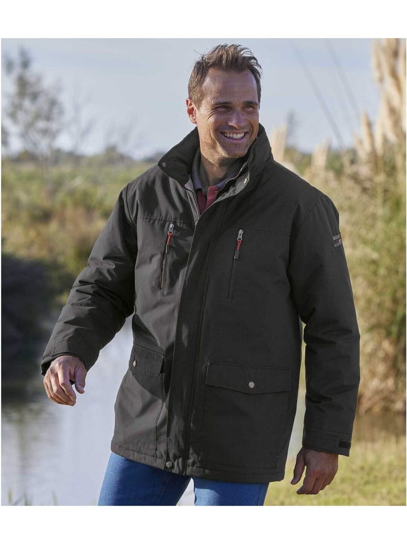 La parka multipoches mountain expedition  - atlas for men Noir - Kiabi