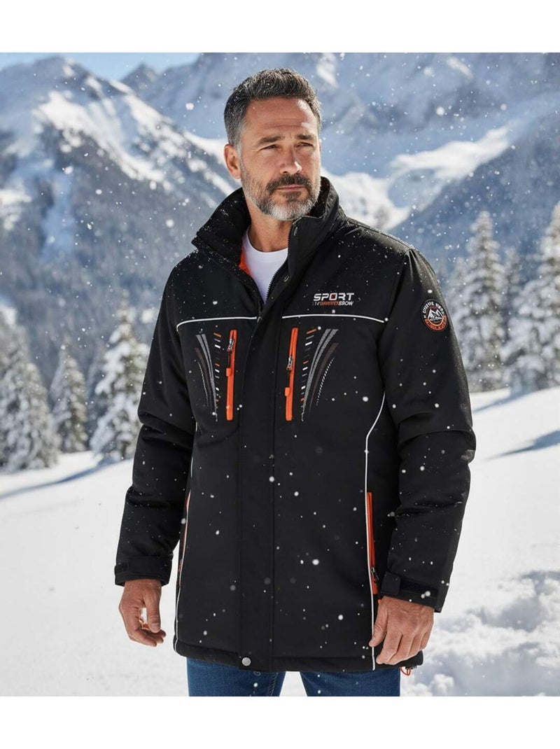 La parka ski winter sport  - atlas for men Noir - Kiabi
