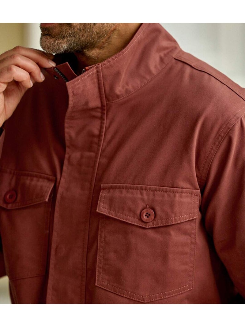 La Veste Saharienne d'Eté  - ATLAS FOR MEN Terracotta - Kiabi