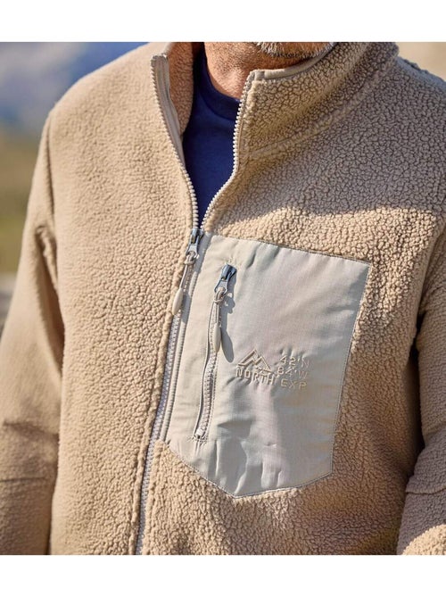 La veste sherpa maxi confort  - atlas for men - Kiabi
