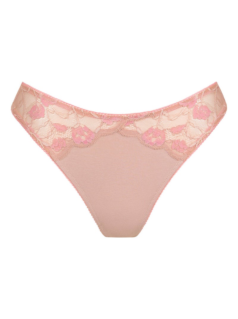 Laag uitgesneden string rainbow Roze - Kiabi