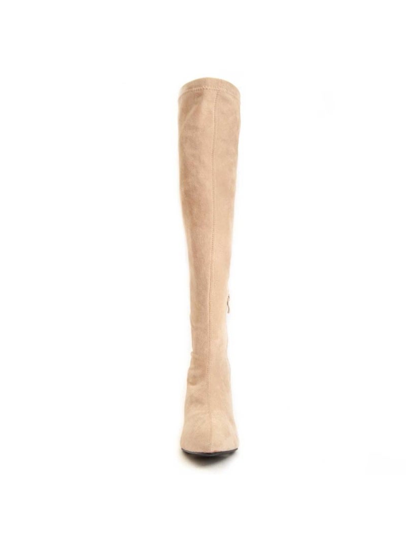 Laars Met Hak Synthetisch Materiaal Montevita Beige - Kiabi