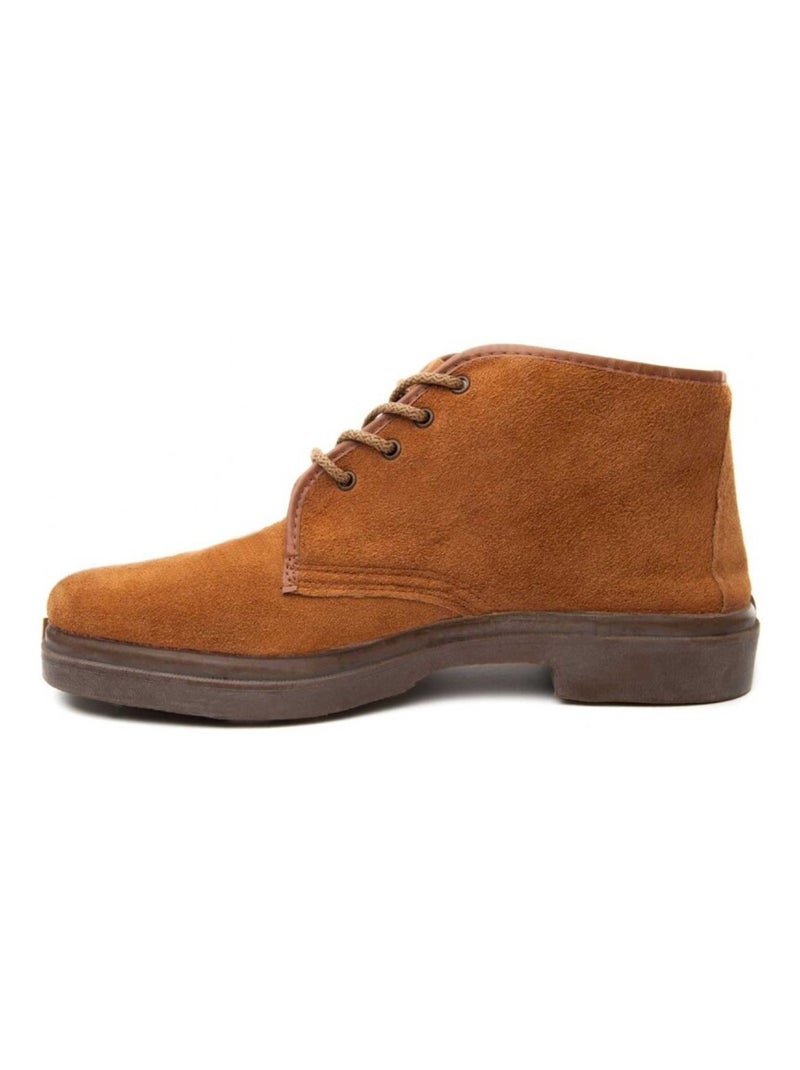 Laars natuurlijk leer montevita Bruin - Kiabi