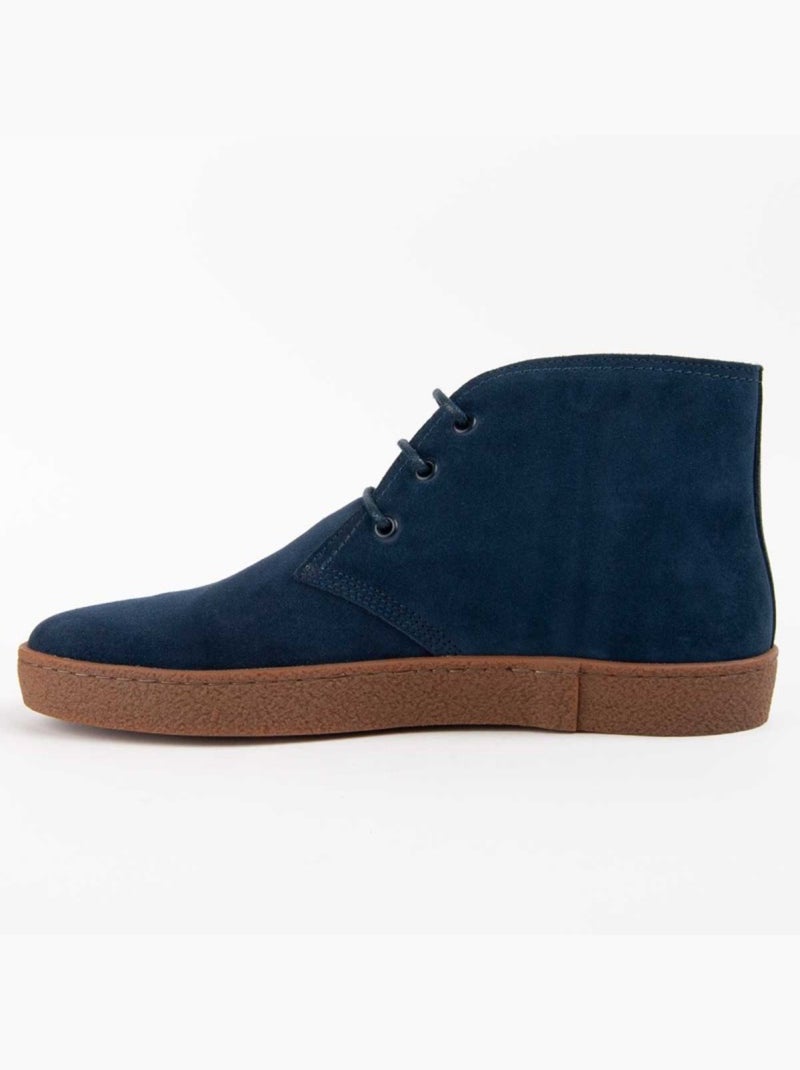 Laars Natuurlijk Leer Purapiel Blauw - Kiabi