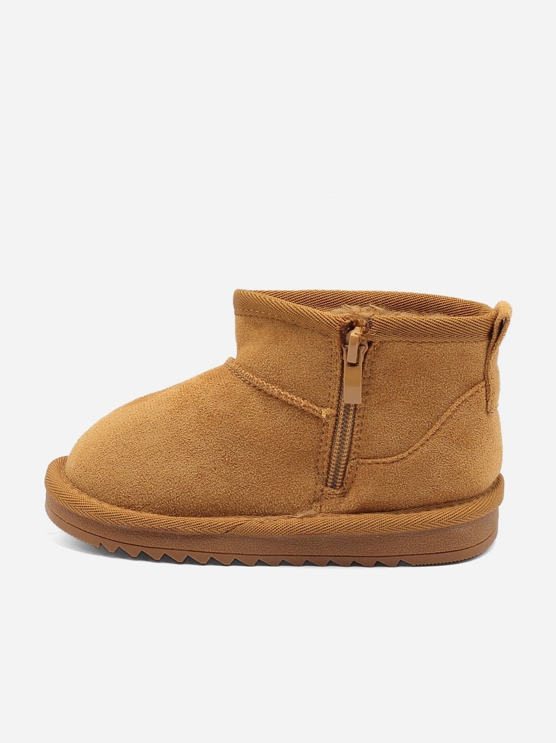 Laarsjes met rits Camel - Kiabi