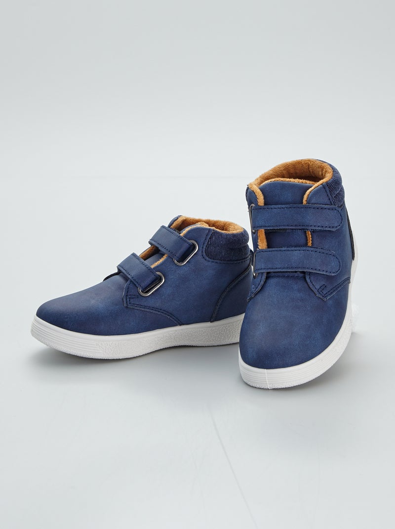Laarzen in bergstijl marineblauw - Kiabi