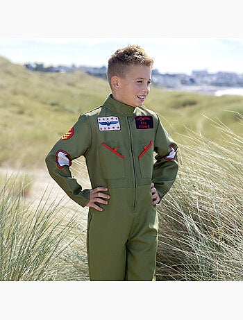 Labay | déguisement enfant – pilote d'avion de chasse