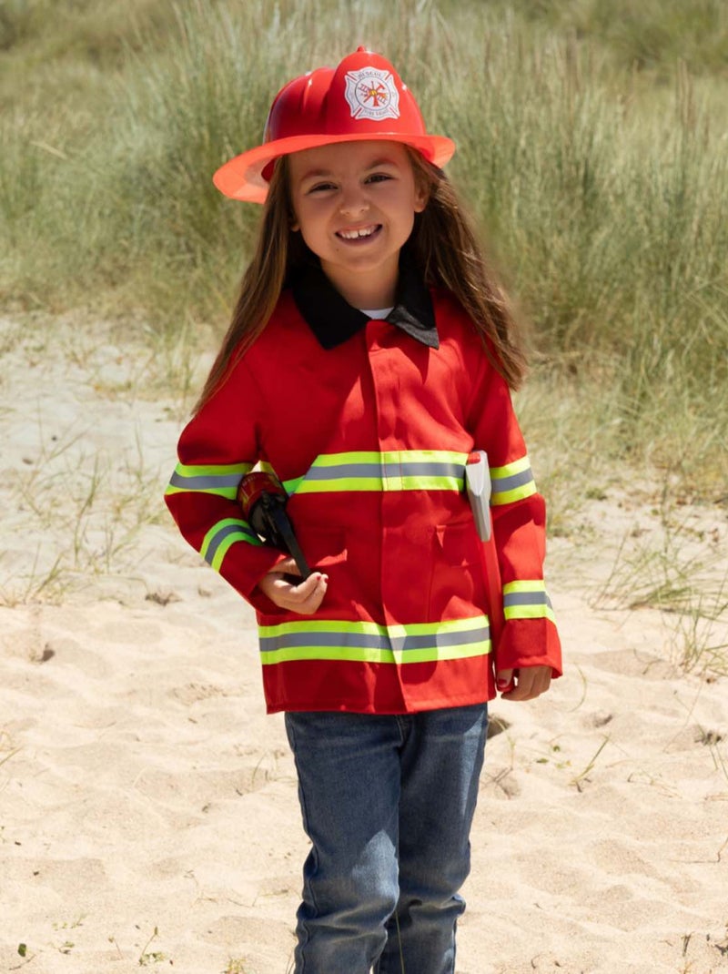 Labay | déguisement enfant – pompier Rouge - Kiabi