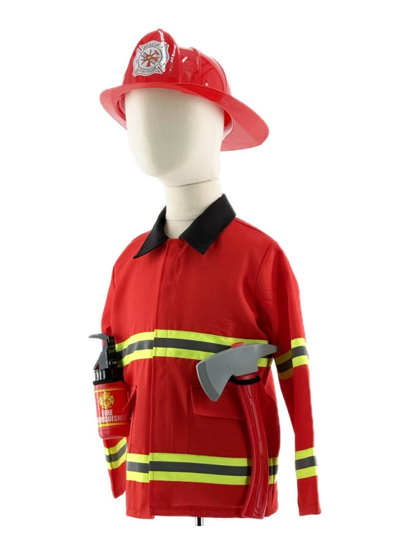 Labay | déguisement enfant – pompier Rouge - Kiabi