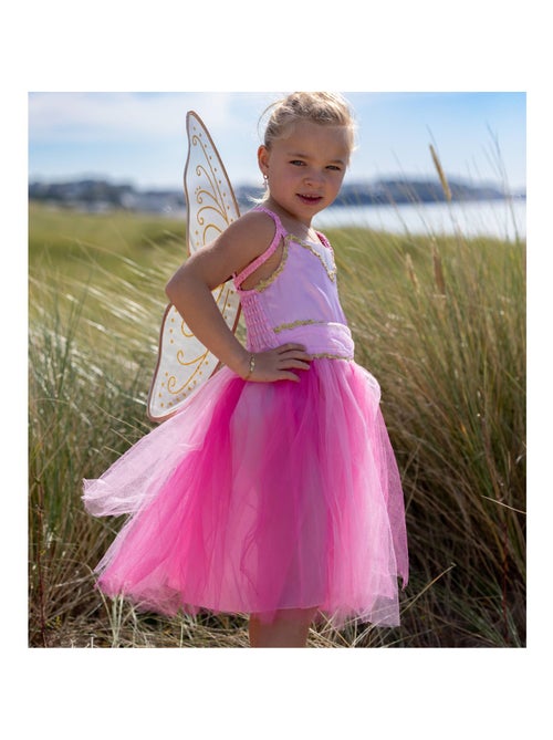 Labay | déguisement enfant robe de fée noa avec ailes dorées - Kiabi