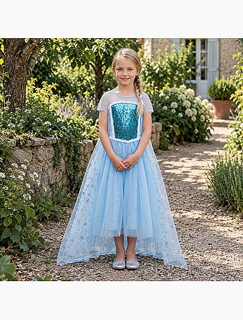Labay | déguisement enfant robe de princesse elsa