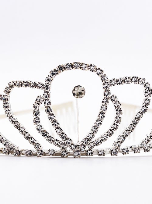 Labay | diadème perle argenté enfant déguisement princesse - Kiabi