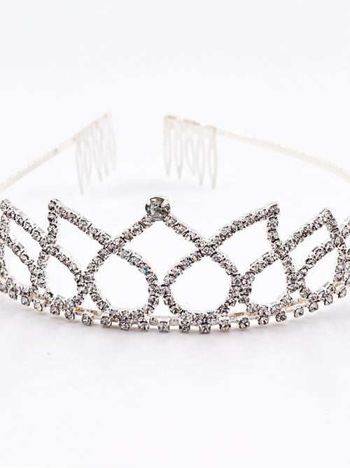 Labay | diadème strass cœur enfant déguisement princesse - Kiabi