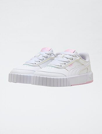 Lage effen sneakers in imitatieleer PUMA