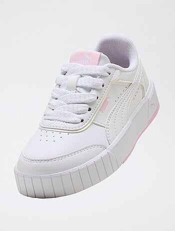 Lage effen sneakers in imitatieleer PUMA