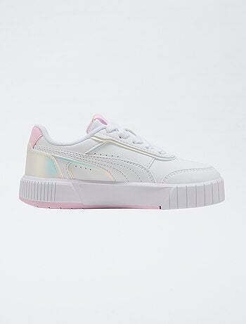 Lage effen sneakers in imitatieleer PUMA